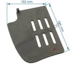 702185  F612477B - Grille foyère droite de foyer Invicta 24,20 €