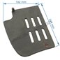 Grille foyère droite de foyer compatible avec Invicta - F612477B
