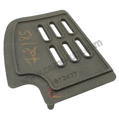 Grille foyère droite de foyer compatible avec Invicta - F612477B
