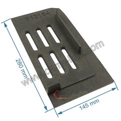 702188 Grille foyère droite de foyer compatible avec Invicta - F612164B 33,90 €