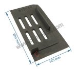 702188  F612164B - Grille foyère droite de foyer Invicta 33,90 €