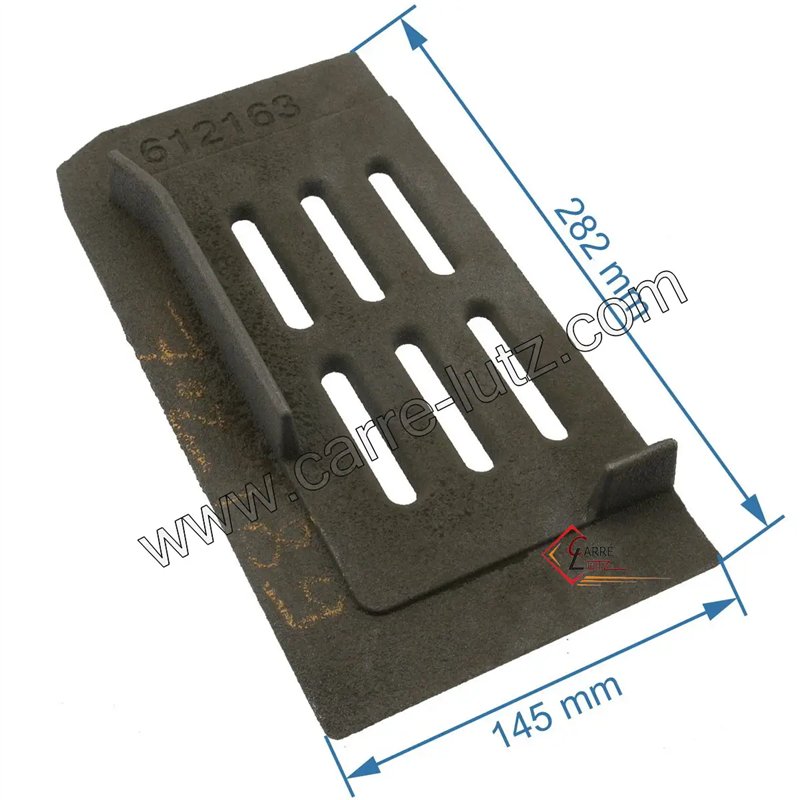 Grille foyère gauche de foyer compatible avec Invicta - F612163B