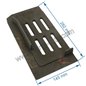 Grille foyère gauche de foyer compatible avec Invicta - F612163B
