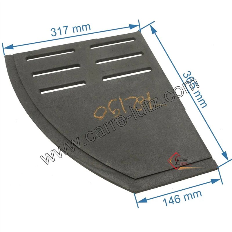 Grille foyère droite F612179B-A de foyer Invicta Grille foyère droite F612179B-A de foyer Invicta