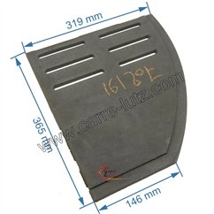 702191 Grille foyère gauche de foyer compatible avec Invicta - F6121680B-A 75,40 €
