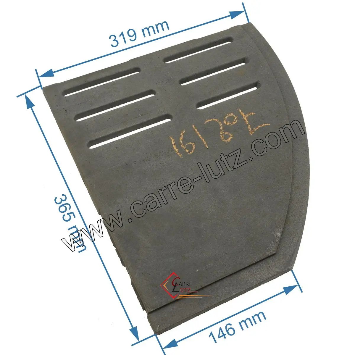 702191  Grille foyère gauche de foyer compatible avec Invicta - F6121680B-A 75,40 €