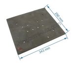 702193  F612458B Taque décorée de foyer Invicta  74,10 €