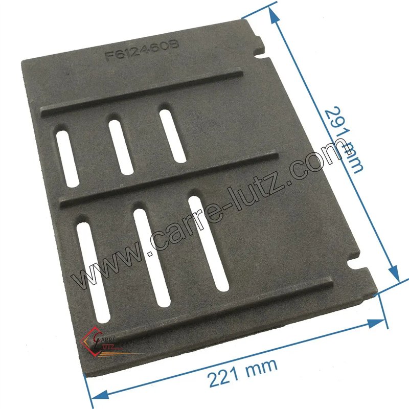 Grille droite de foyer compatible avec Invicta Seville 2 - F612460B