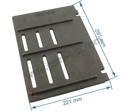 702194  F612460B - Grille droite de foyer Invicta Seville 2  60,80 €