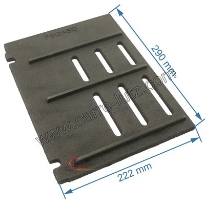 702195  F612461B - Grille gauche de foyer Invicta Seville 2  60,80 €