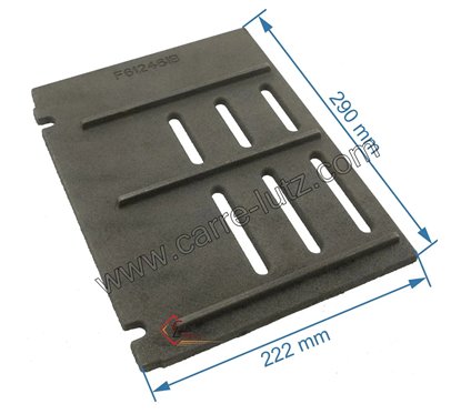 702195  F612461B - Grille gauche de foyer Invicta Seville 2  60,80 €