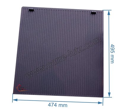 702224  Taque de foyer compatible avec La Romaine Foyer 800 - F680340B 147,60 €