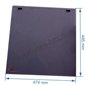 Taque de foyer compatible avec La Romaine Foyer 800 - F680340B