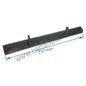 Chenet par buches F610674B de foyer Gaya Itaya Onyx Invicta