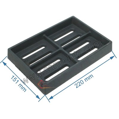 702226 Grille foyère de foyer compatible avec Invicta Deville - 3000001330479 97,30 €