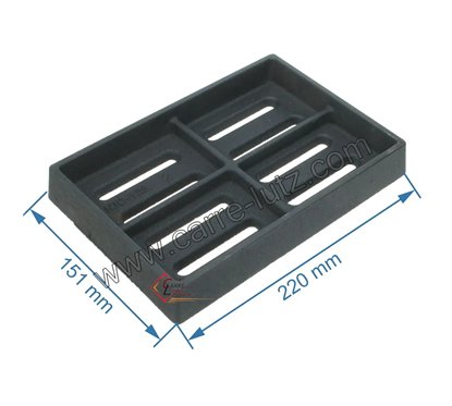 702226  Grille foyère de foyer compatible avec Invicta Deville - 3000001330479 97,30 €