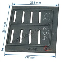 702234  Grille foyère de foyer droite ou gauche compatible avec Deville - F612415B 77,30 €