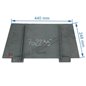 Déflecteur de foyer compatible avec Deville - F612422B Déflecteur de foyer compatible avec Deville - F612422B