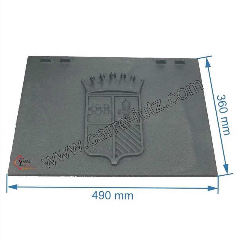 Taque de foyer compatible avec La Foyere Foyer 700 - FB607355