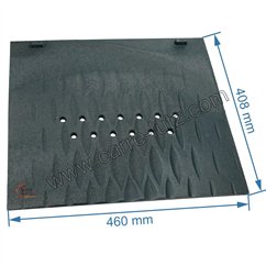 702237  Taque de foyer compatible avec Invicta Foyer 800 PC - F680204B-B 130,40 €
