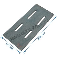 702240  Grille de foyer compatible avec Invicta Foyer 800 - F680136B-B 29,60 €