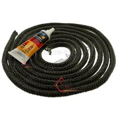 70510047  Joint fibre de verre tressée diamètre 16 mm 3,20 mt avec colle 17,70 €