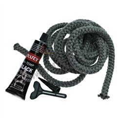 70510049  Joint fibre de verre tressée diamètre 6 mm 3,20 mt avec Silicone haute température 10,20 €