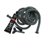 70510051  Joint fibre de verre tressée diamètre 10 mm 3,20 mt avec Silicone haute température 13,90 €