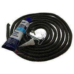 70510055  Joint fibre de verre tressée diamètre 16 mm 3,20 mt avec Silicone HT 17,70 €