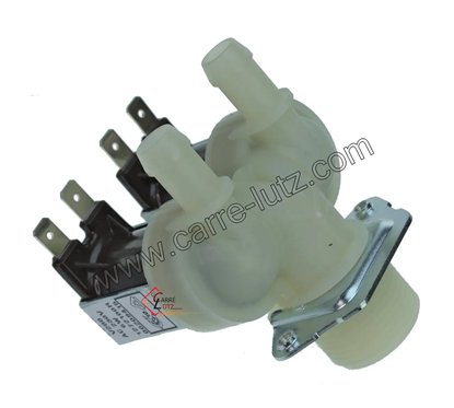 Electrovanne 2 voies 180° 10 mm universelle