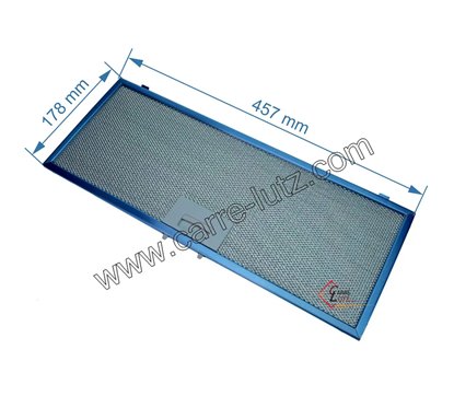 701019  C00098726 - Filtre à graisse métal 177x458 mm de hotte aspirante Ariston Indesit Scholtes  10,10 €