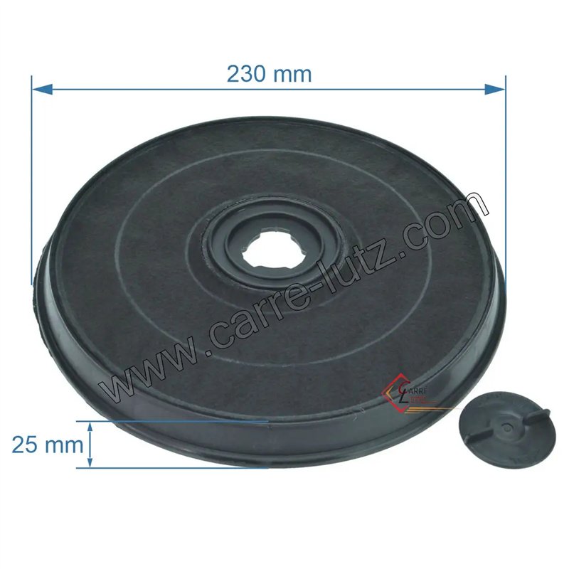 701060 Filtre de hotte charbon actif diamètre 233 mm hauteur 28 mm EFF53 E233 5,50 € 701060 Filtre de hotte charbon actif diamètre 233 mm hauteur 28 mm EFF53 E233 5,50 €