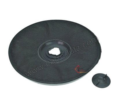 Filtre de hotte charbon actif diamètre 233 mm hauteur 28 mm EFF53 E233