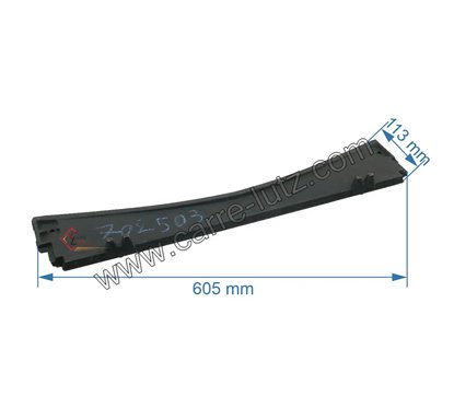 702503  10369366102 - Raccord avant de foyer pour convecteur Godin 366102 366104 64,40 €