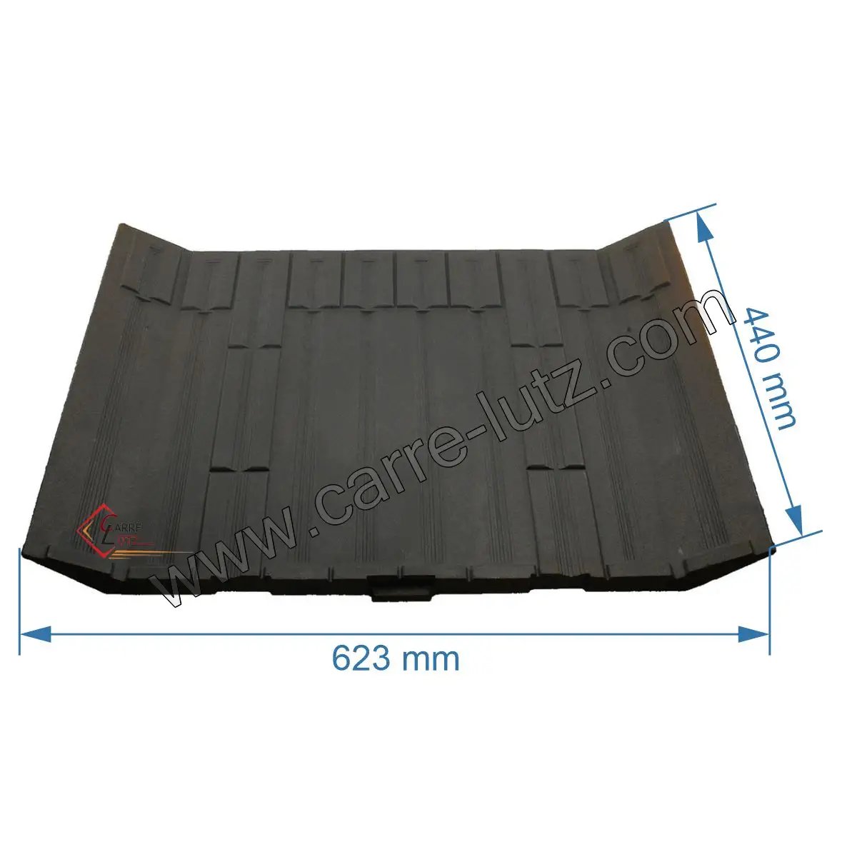 702506  CH124223186 - Plaque arrière décorée de foyer godin 3186 Cheminées philippe 173,80 €