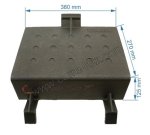 702507  CH143883186 - Déflecteur de foyer godin 3186 Cheminées philippe 251,50 €