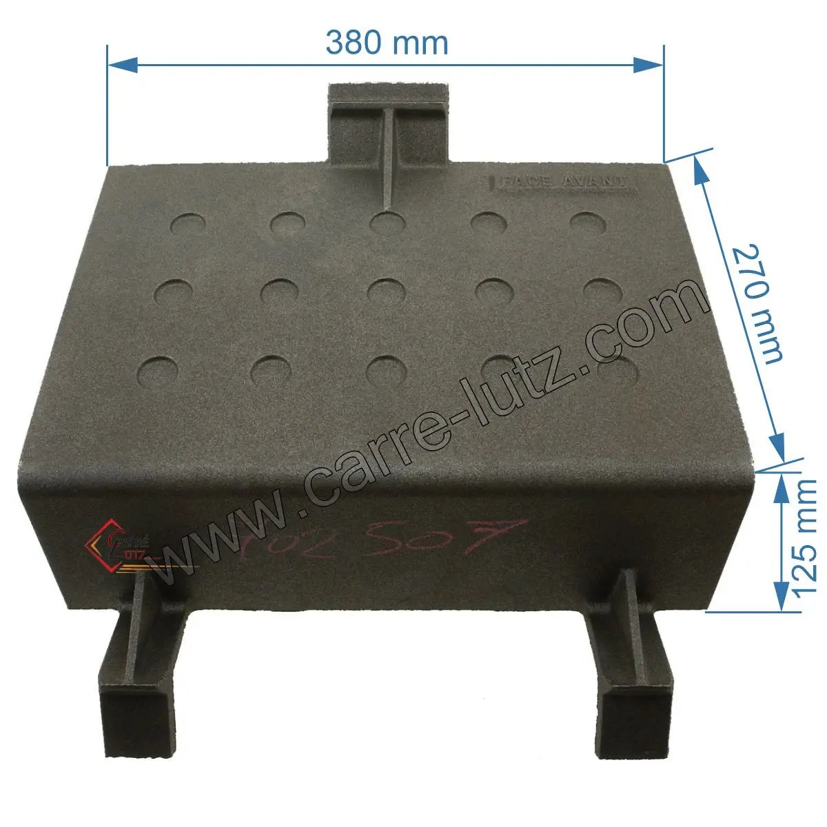 702507  CH143883186 - Déflecteur de foyer godin 3186 Cheminées philippe 251,50 €