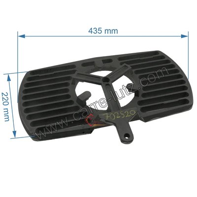 702520  10220366712053 - Grille de décendrage Godin 366712 revin 366718 201,60 €