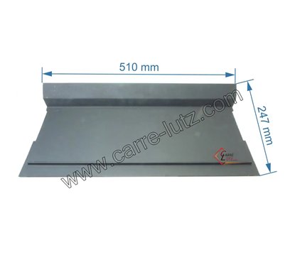 702538  10164364101 - Plaque de foyer latérale pour convecteur Godin 364101 74,10 €