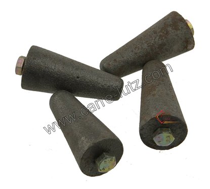 702539  Kit de 4 pieds pour corbeille Godin 3125 3126 3127 54,20 €