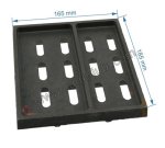 702543  Demie grille foyère 6004023 d insert Philippe Godin 69,00 €