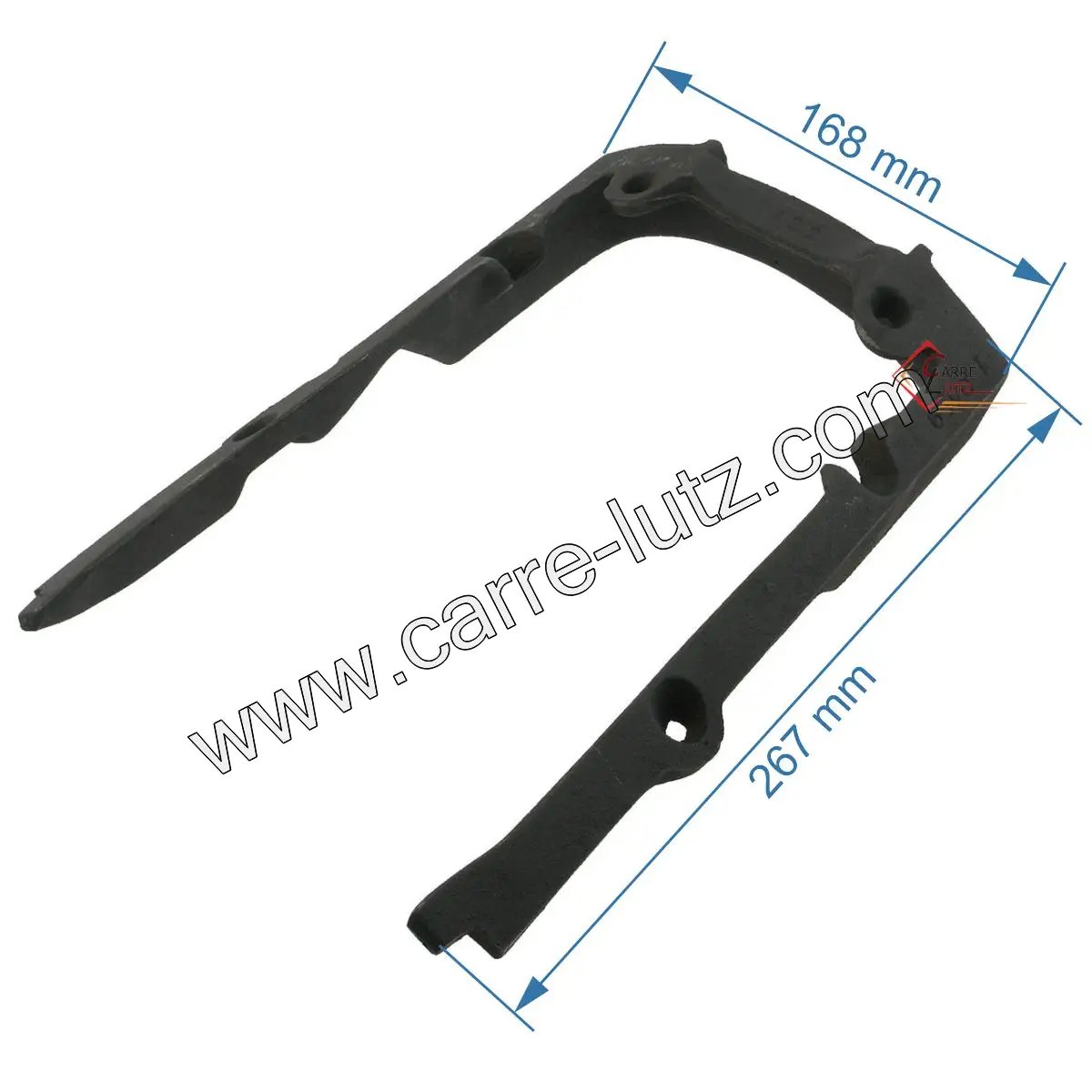 702548  10359212201 - Raccord avant pour convecteur Godin 3720 128,80 €