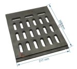 702549  CH82051061270 - Demie grille de foyer godin 1270 47,30 €