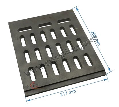 702549  CH82051061270 - Demie grille de foyer godin 1270 50,70 €