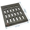 702549  CH82051061270 - Demie grille de foyer godin 1270 57,40 €