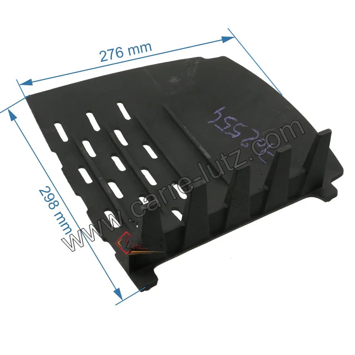 702554  503683275 - Support de foyer droit de convecteur Godin 152,40 €