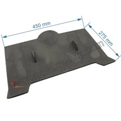 702588  10131388116053 - Deflecteur de foyer pour convecteur Godin 388117 98,80 €