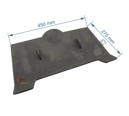 702588  10131388116053 - Deflecteur de foyer pour convecteur Godin 388117 98,80 €