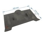 702588  10131388116053 - Deflecteur de foyer pour convecteur Godin 388117 98,80 €