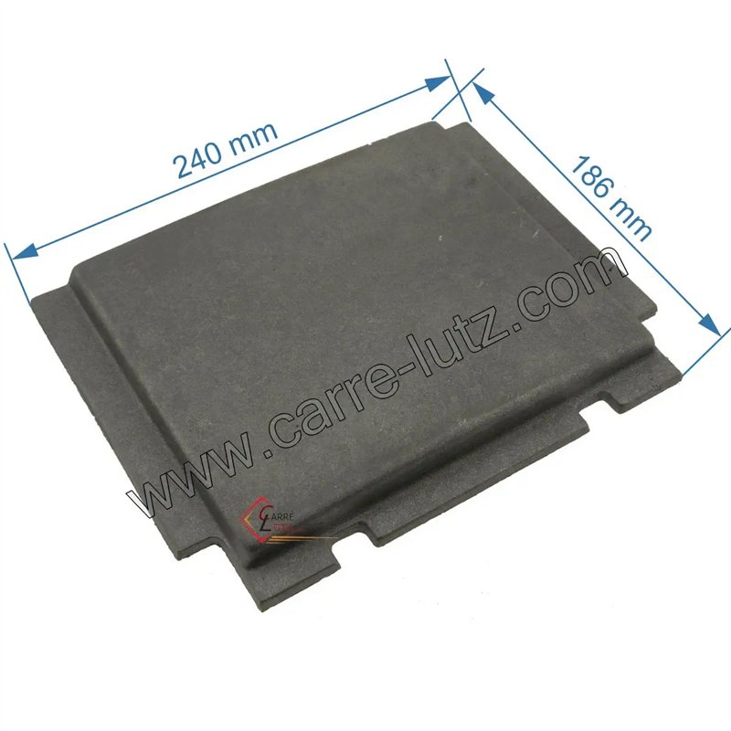 10173388116053 - Plaque de protection de coté pour convecteur Godin 388117